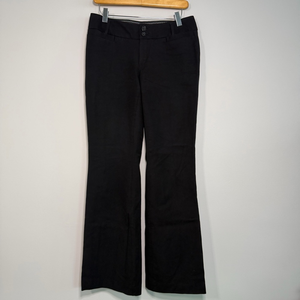 Banana Republic Jackson Fit Black Mid-Rise Pants Women’s Size 4